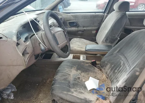 1992 Mercury Sable Gs from USA, damaged, VIN 1MELM50U5NG639165